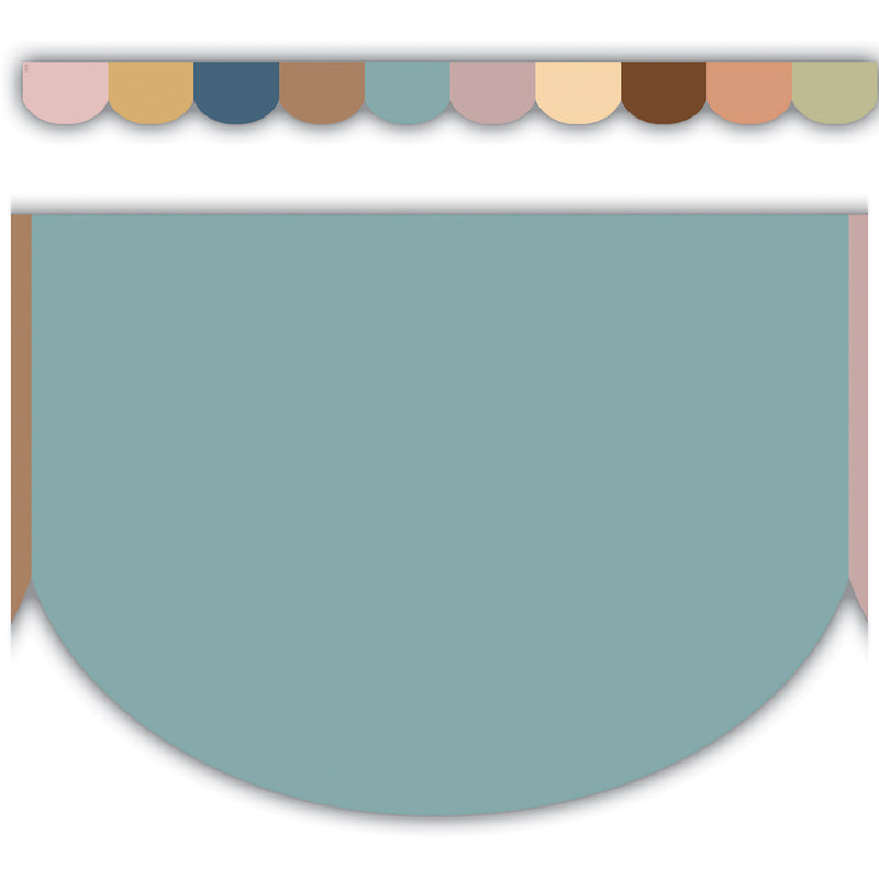 Everyone is Welcome Scalloped Die-Cut Border Trim, 35 Feet