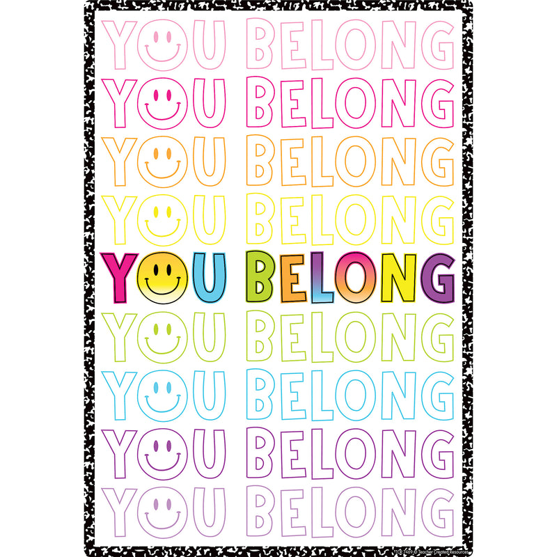 Brights 4Ever Positive Sayings Small Poster Pack, Pack of 12