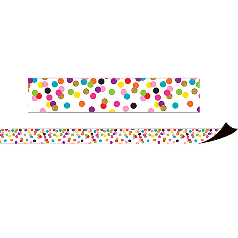 (3 Pk) Confetti Magnetic Border