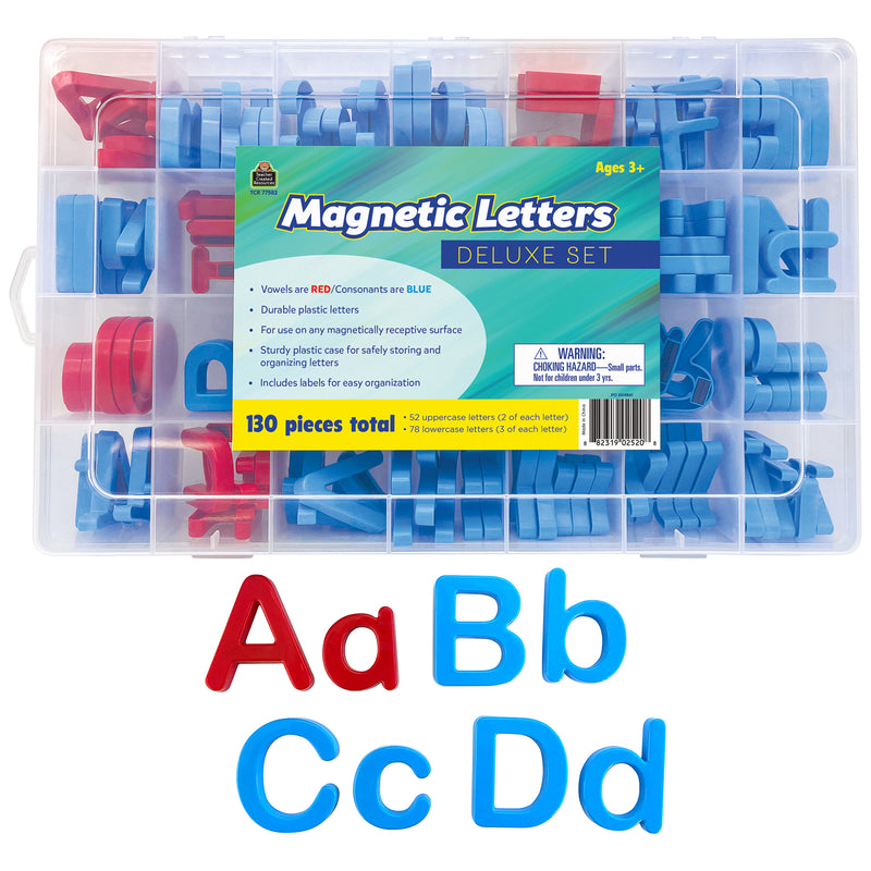 Magnetic Letters Deluxe Set, 130 Pieces