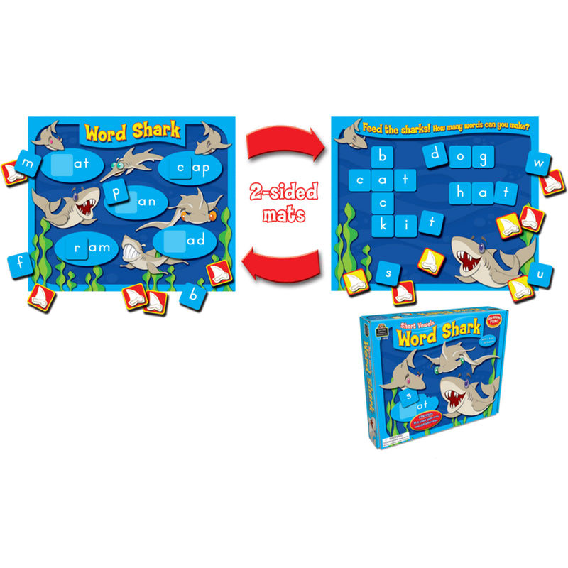 Word Shark Short Vowels Game