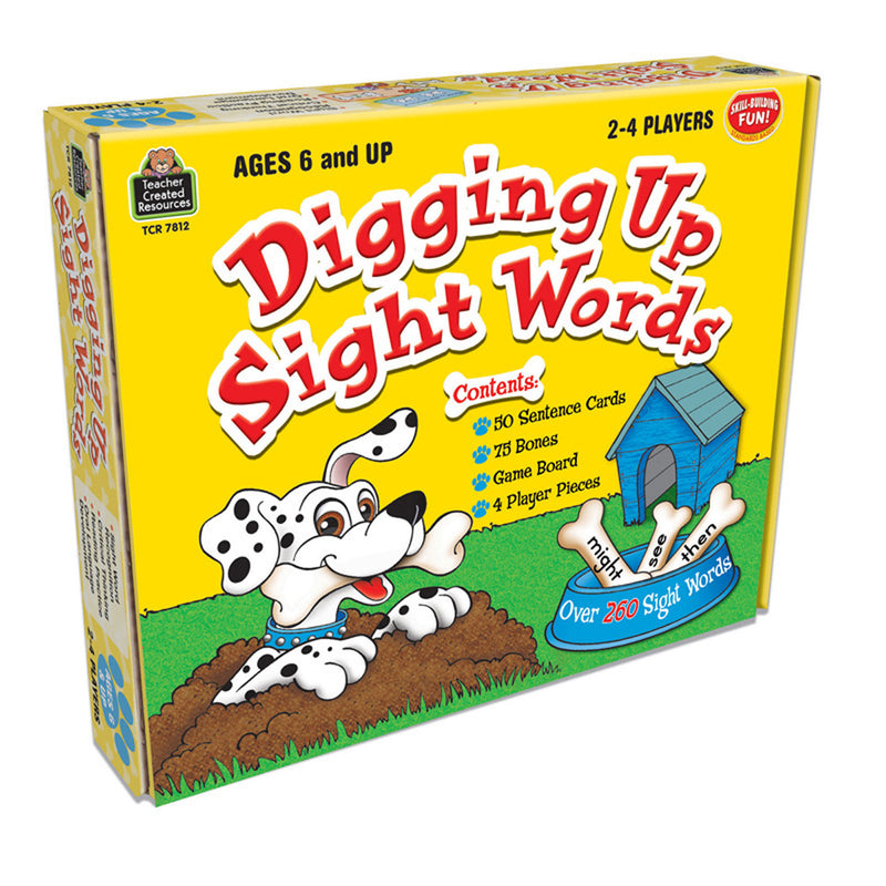 Digging Up Sight Words Game Ages 6 & Up