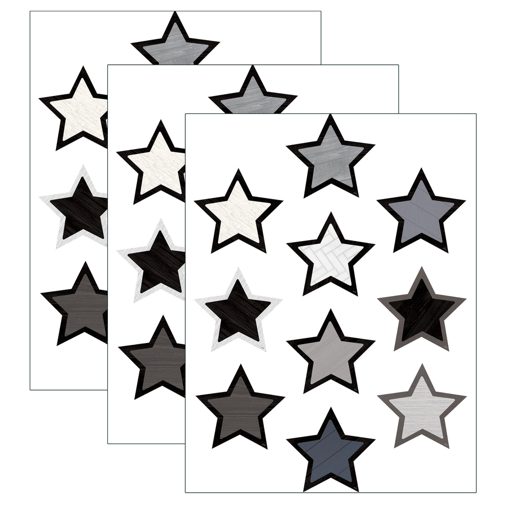 (3 Pk) Modern Farmhouse Stars Accents