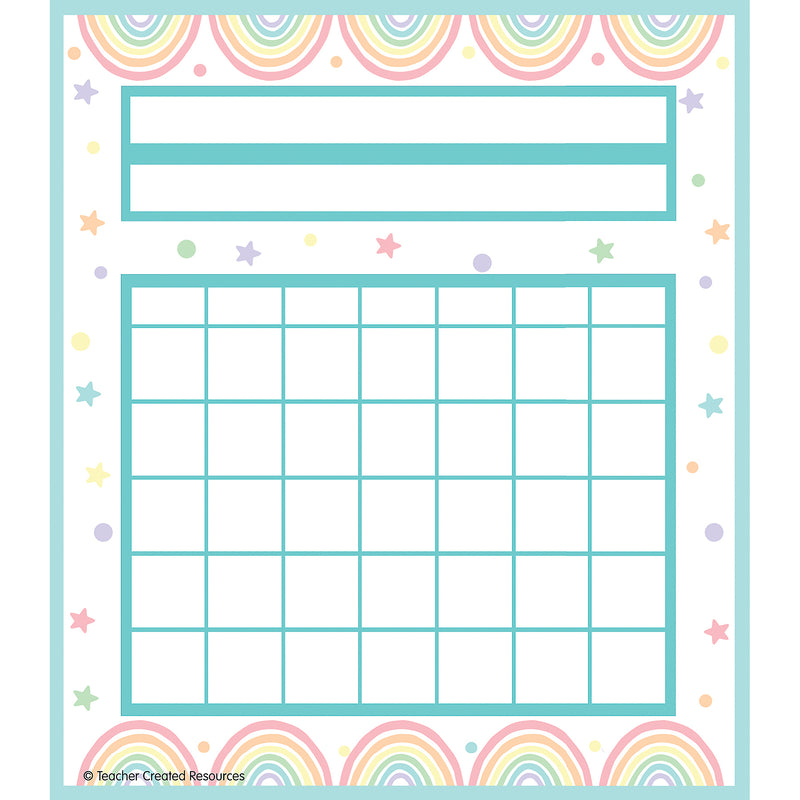 (6 Pk) Pastel Pop Incentive Charts