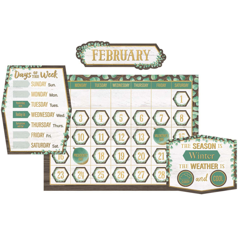(2 St) Eucalyptus Calendar Bulletin Board