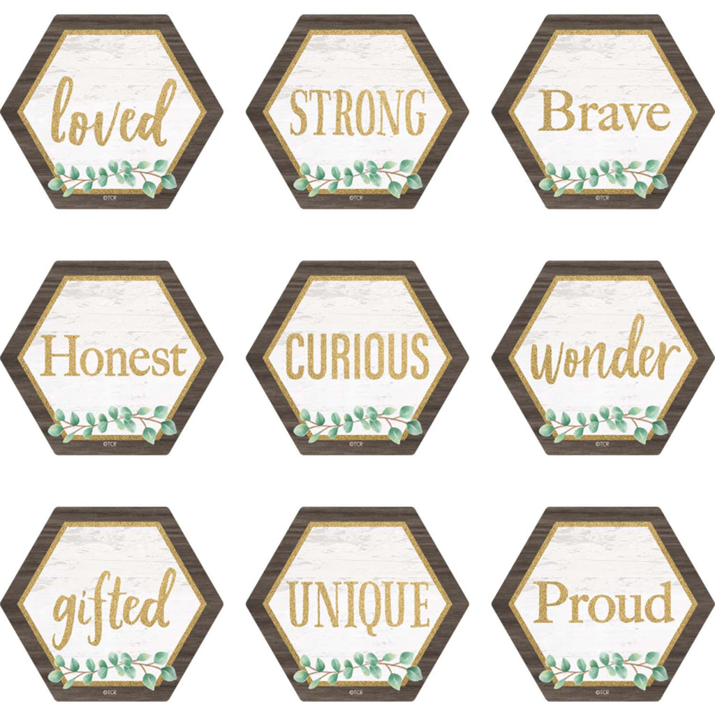 Positive Words Mini Accents Eucalyptus