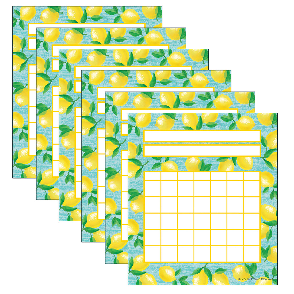 (6 Ea) Lemon Zest Incentive Chart