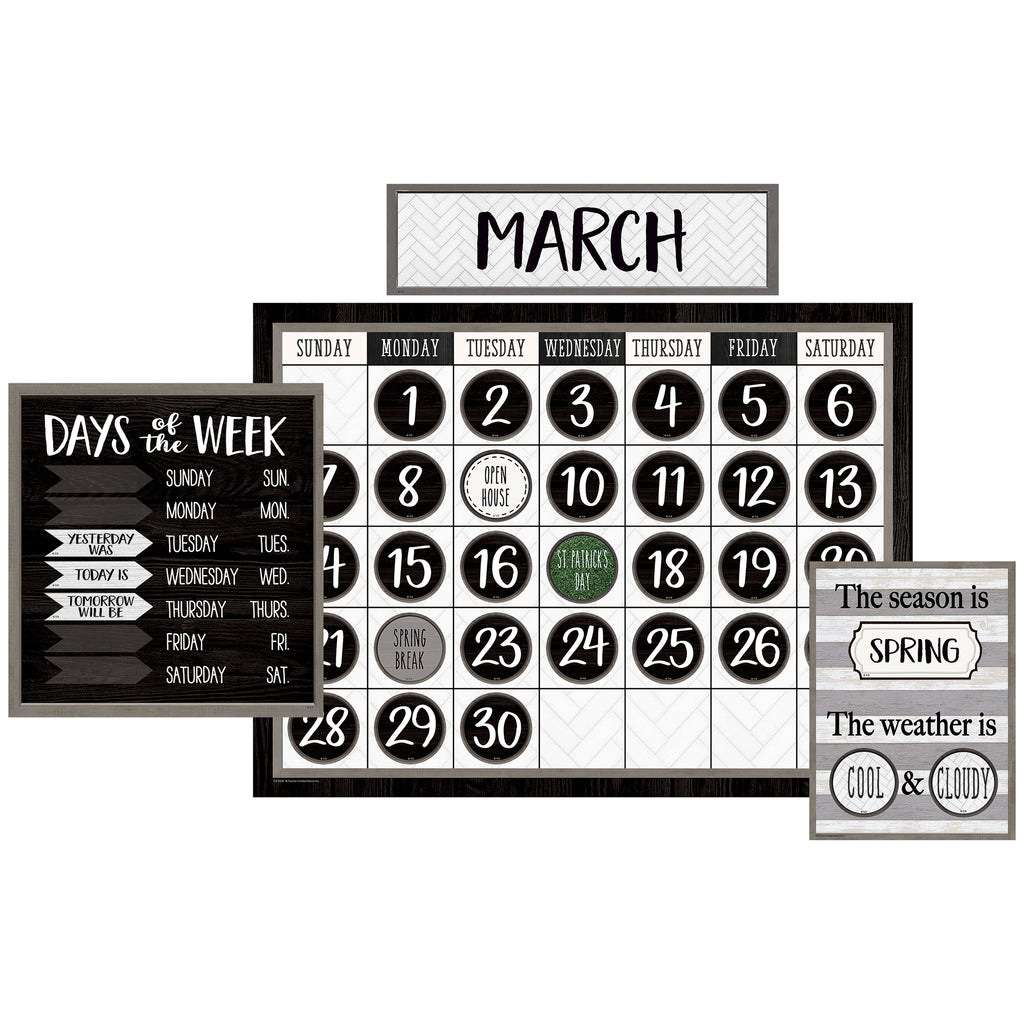 Modern Farmhouse Calendar Bb St