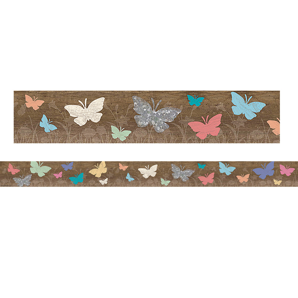 (6 Pk) Spring Straight Border Trim Home Sweet Classroom