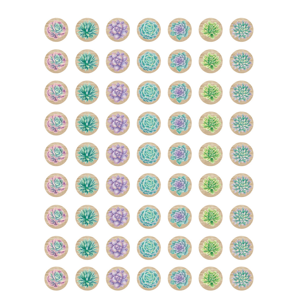 (12 Pk) Rustic Bloom Mini Stickers