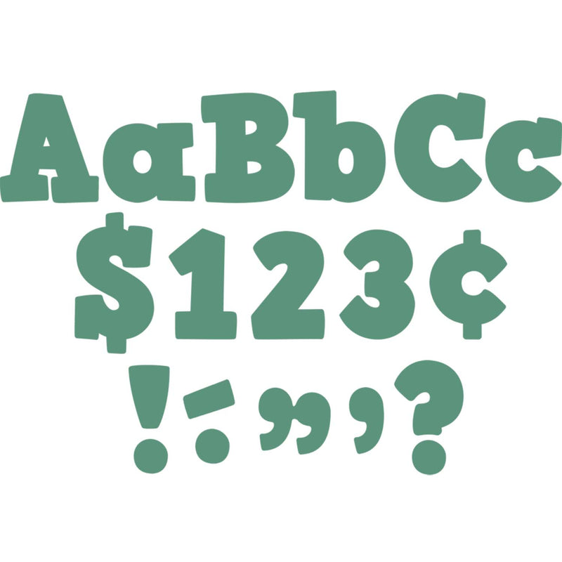 Eucalyptus 4in Bold Block Letters Combo Pack