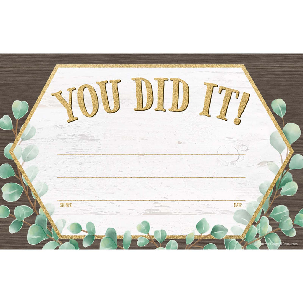 Eucalyptus You Did It Awards