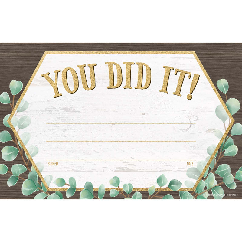 Eucalyptus You Did It Awards