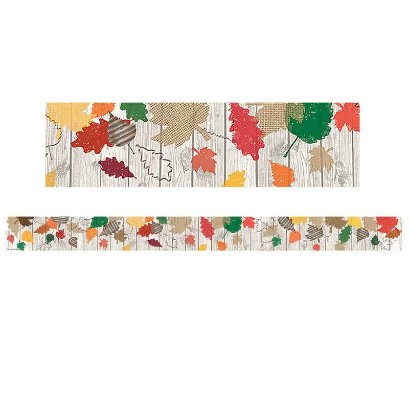Happy Fall Straight Border Trim Home Sweet Classroom