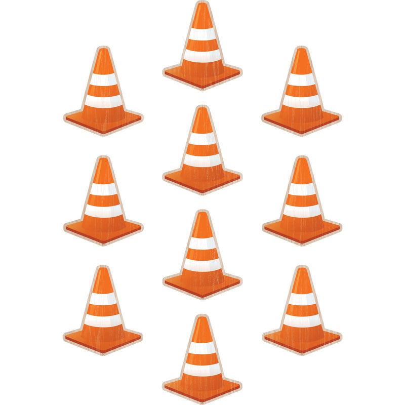 (3 Pk) Under Construction Cones Accents