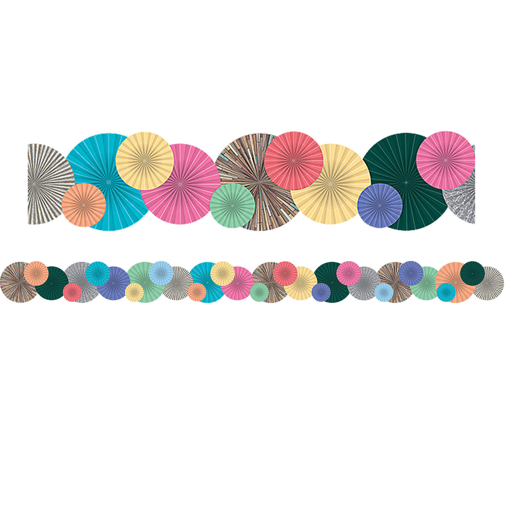 Fans Die-cut Border Trim Home Sweet Classroom