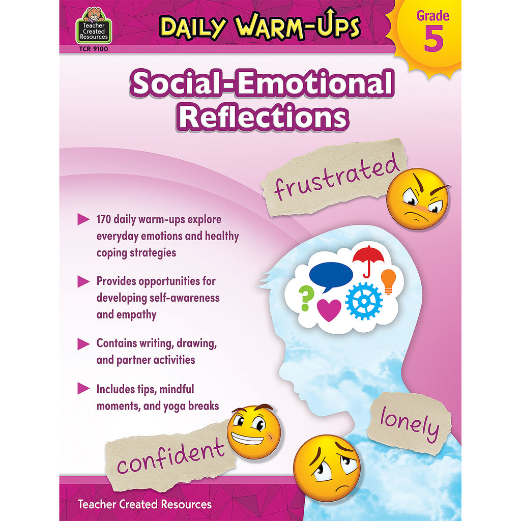 Daily Warm-Ups: Social-Emotional Reflections, Grade 5