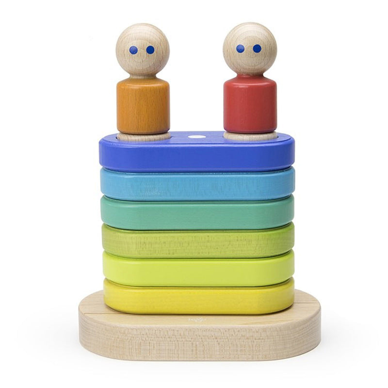 Magnetic Floating Stacker Rainbow
