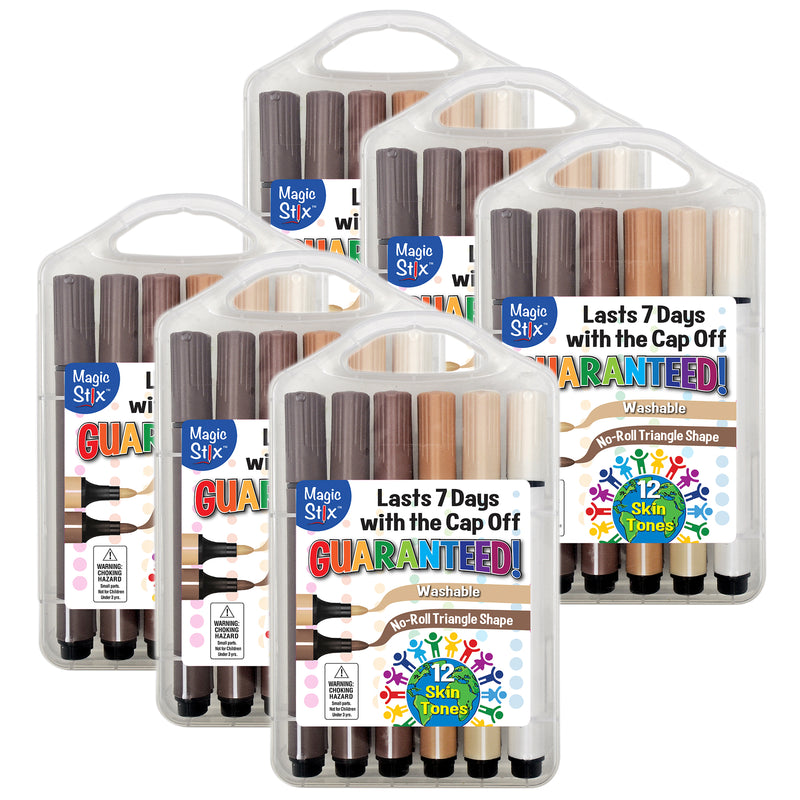 Magic Tri Stix 12 Skin Tones 6pcs