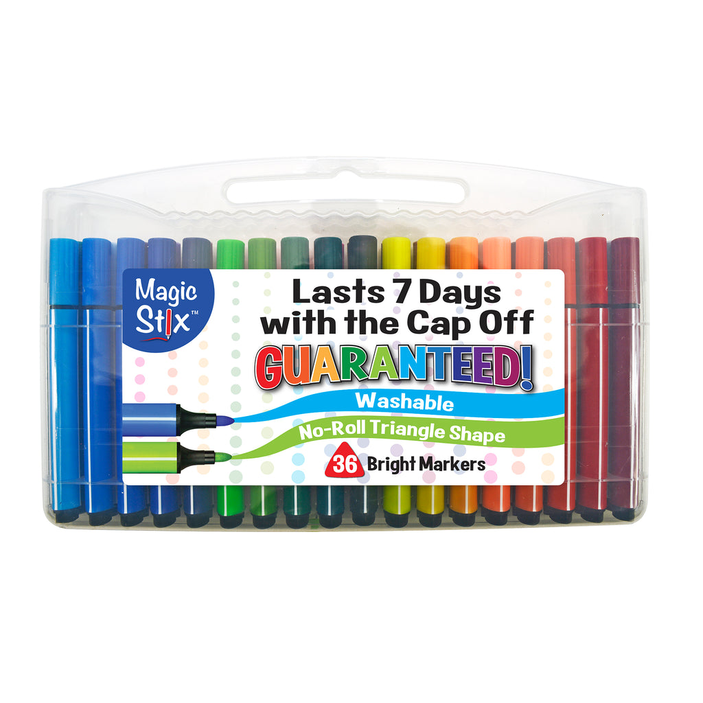 Magic Stix Tri Markers 36 Colors