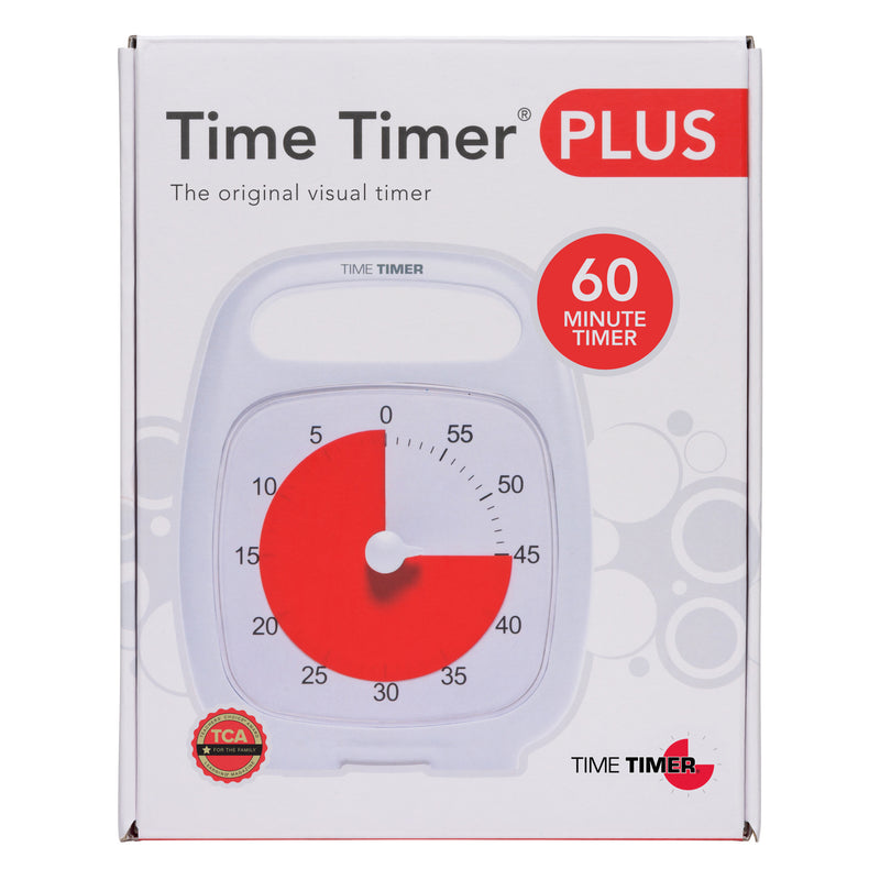 Time Timer Plus 60 Minute White