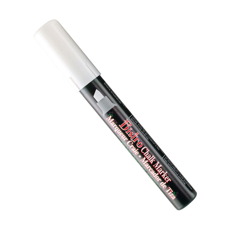 Bistro Single Wht Marker Chisel Tip