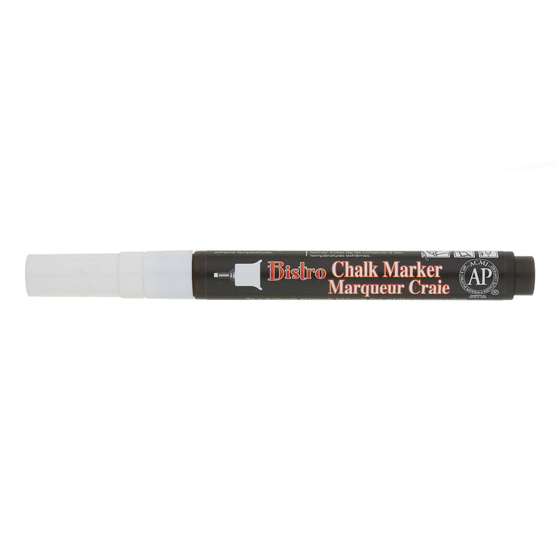 Bistro Single Wht Marker Extra Fine Tip