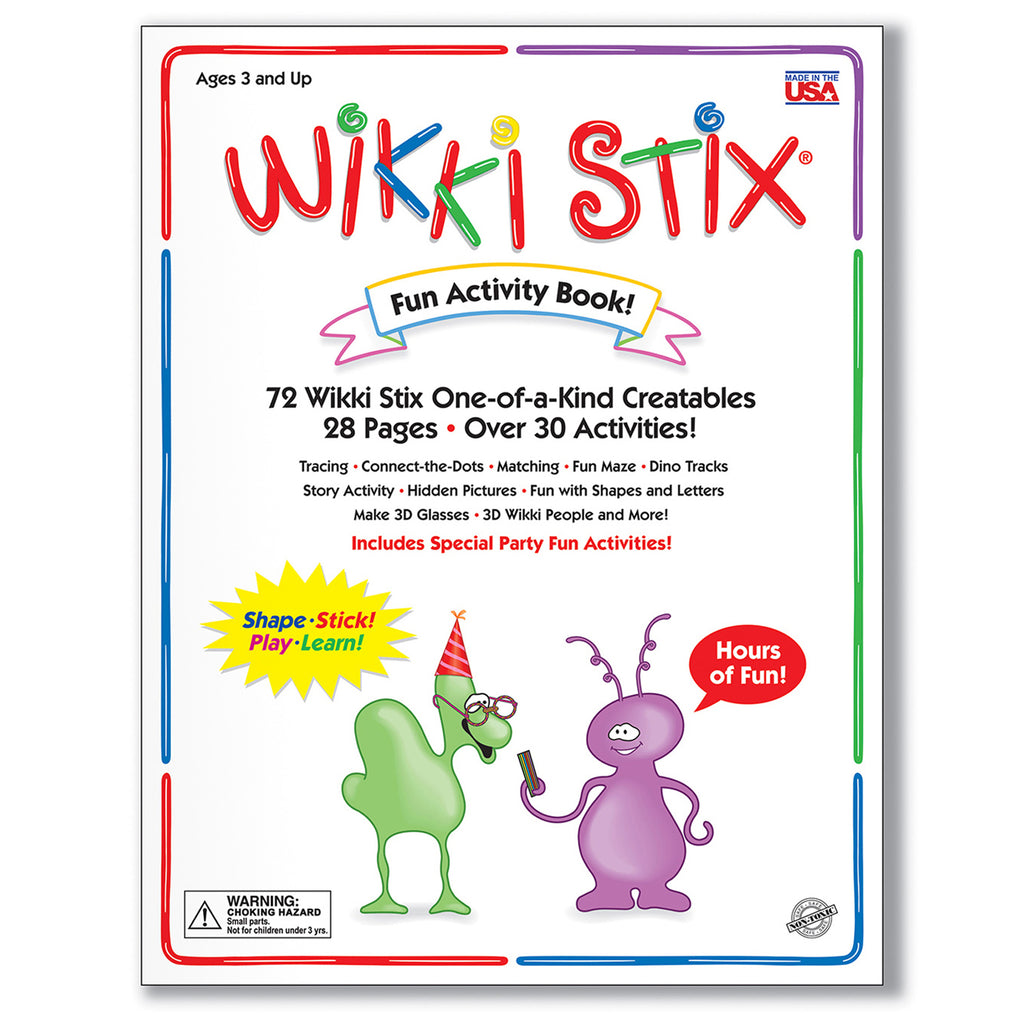 (2 Ea) Wikki Stix Fun Activity Book