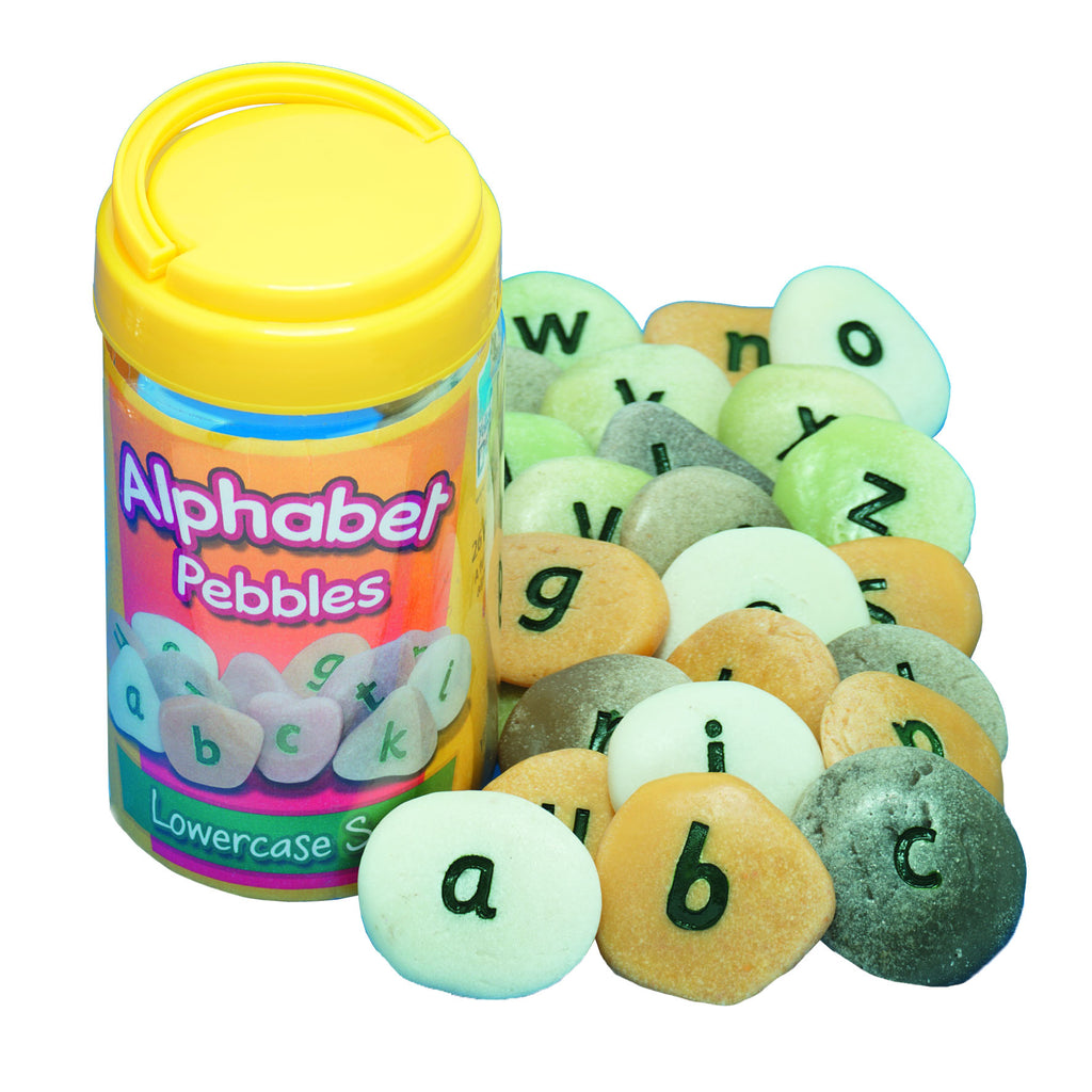 Lowercase Alphabet Pebbles