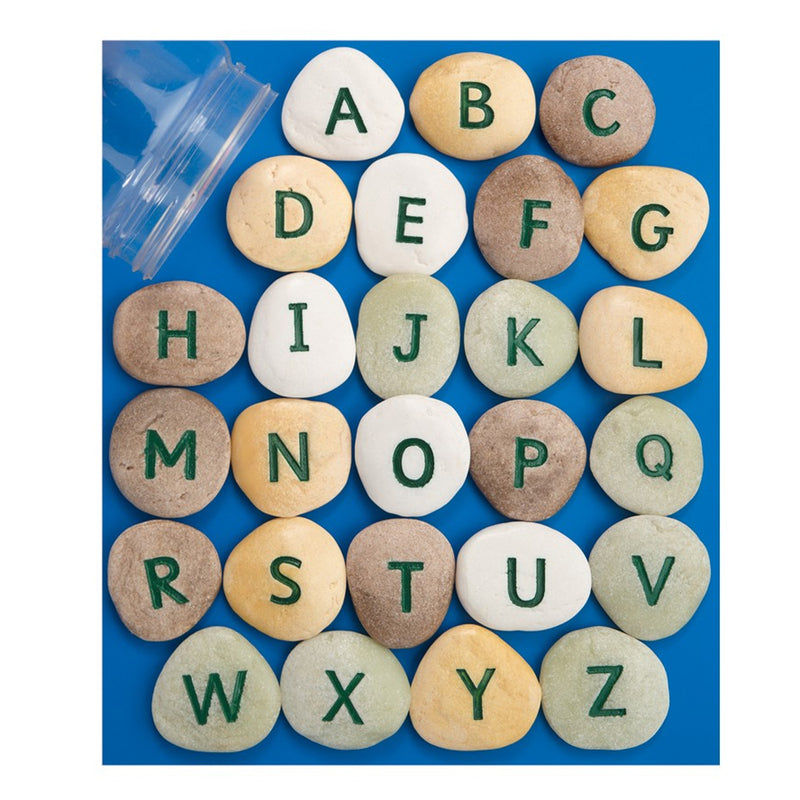 Uppercase Alphabet Pebbles