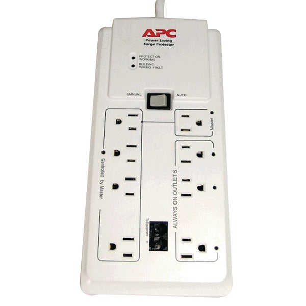 8-Outlet Energy-Saving Surge Protector