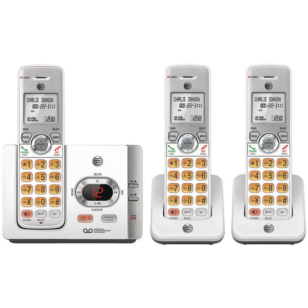 DECT 6.0 Cordless Answering System with Caller ID-Call Waiting (3 Handsets)
