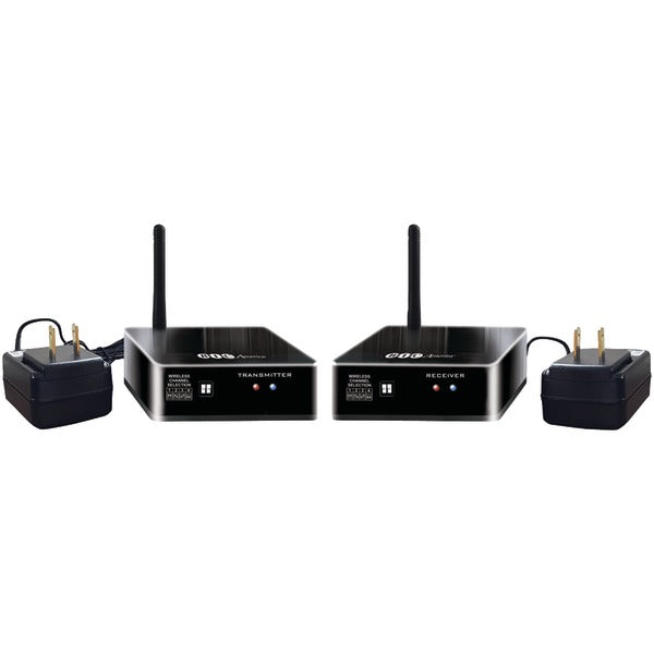 4-Channel Wireless Audio Transmitter-Receiver System