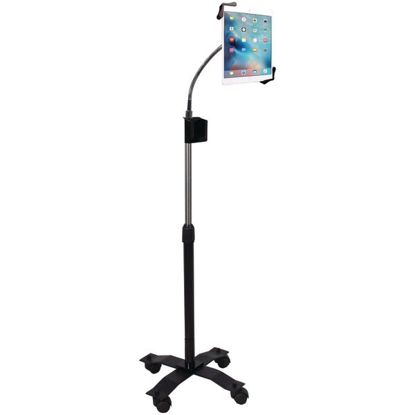 Compact Gooseneck Floor Stand for iPad(R)-Tablet