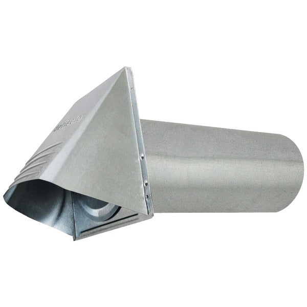 4" Wide-Mouth Galvanized Vent Hood