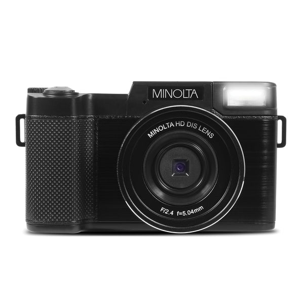 MND30 4x Digital Zoom 30 MP-2.7K Quad HD Digital Camera (Black)