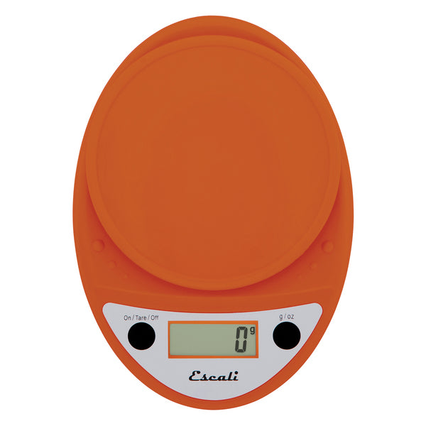 Primo Digital Kitchen Scale (Pumpkin Orange)