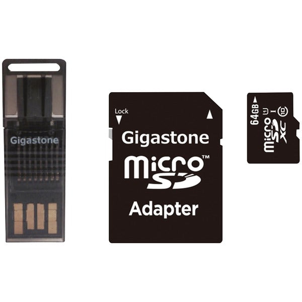 Prime Series microSD(TM) Card 4-in-1 Kit (64GB)