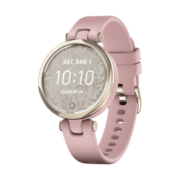 Lily(R) Sport Edition Smartwatch (Cream Gold Bezel with Dust Rose Case and Silicone Band)