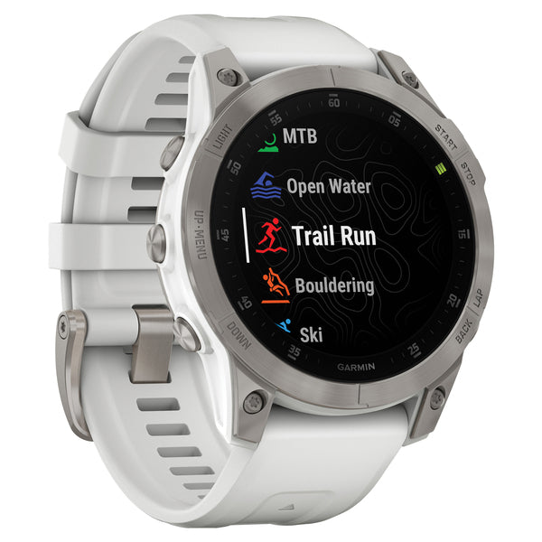 epix(TM) Gen 2 Active Smartwatch (White Titanium)