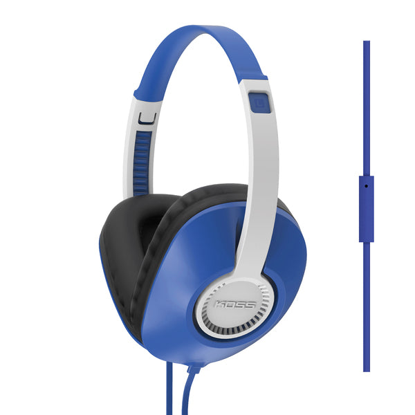 UR23i Over-Ear Headphones with Microphone and In-Line Remote (Blue)