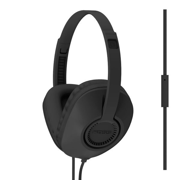 UR23i Over-Ear Headphones with Microphone and In-Line Remote (Black)
