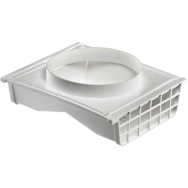 4-In. or 6-In. White Plastic Under Eave Vent