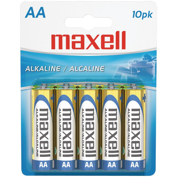 Alkaline Batteries (AA; 10 pk; Carded)