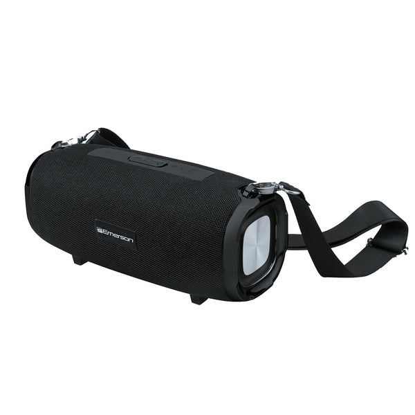 Portable Bluetooth(R) Speaker with Carrying Strap, Black, EAS-3000