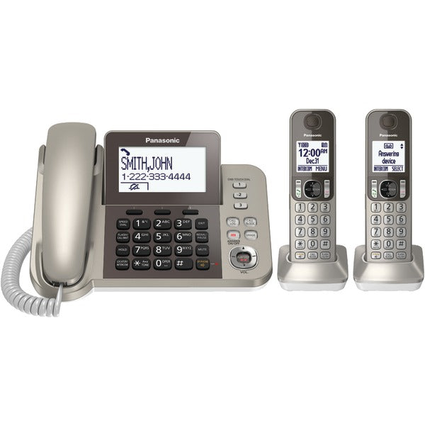 DECT 6.0 Corded/Cordless Phone System with Caller ID & Answering System (2 Handsets)