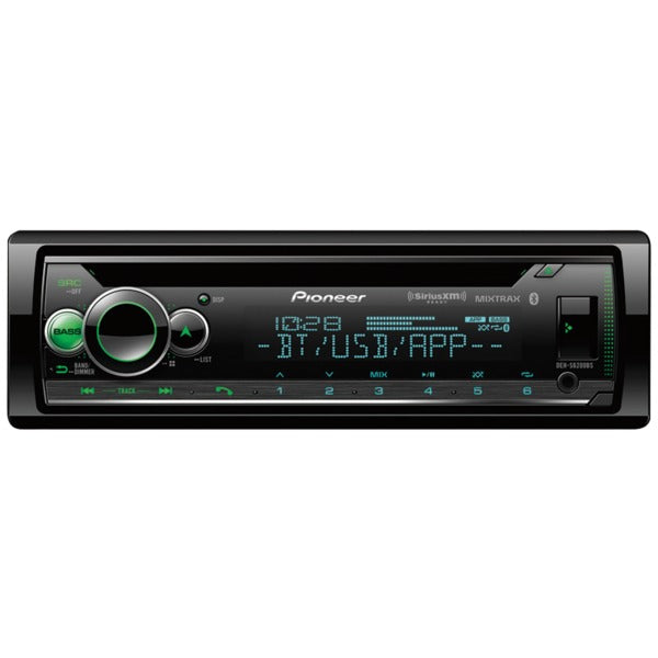 Single-DIN In-Dash CD Player with Bluetooth(R) and SiriusXM(R) Ready