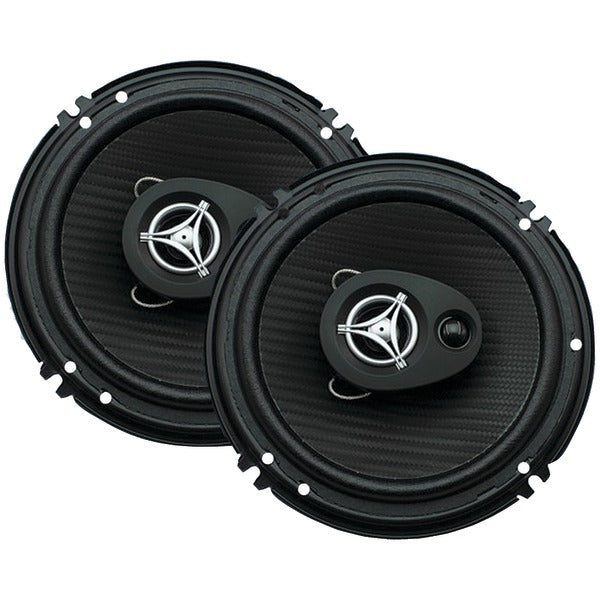Edge Series Coaxial Speakers (6.5", 3 Way, 400 Watts max)
