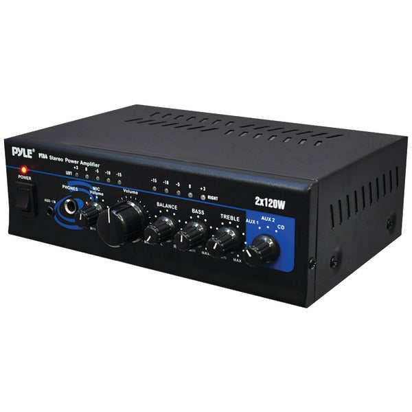 120-Watt x 2 Mini Stereo Power Amp