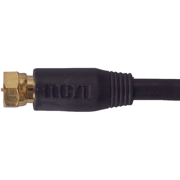 RG6 Coaxial Cable (25ft; Black)